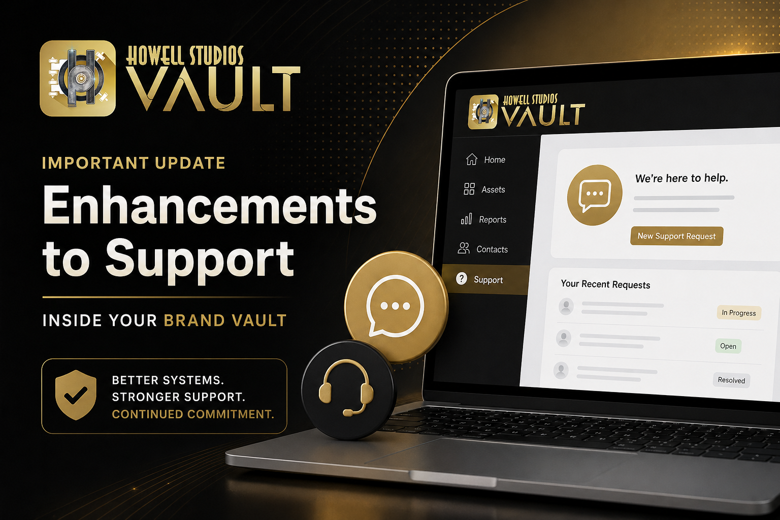 [APRIL 2026] Important Update: Enhancements to Support Inside Your Brand Vault