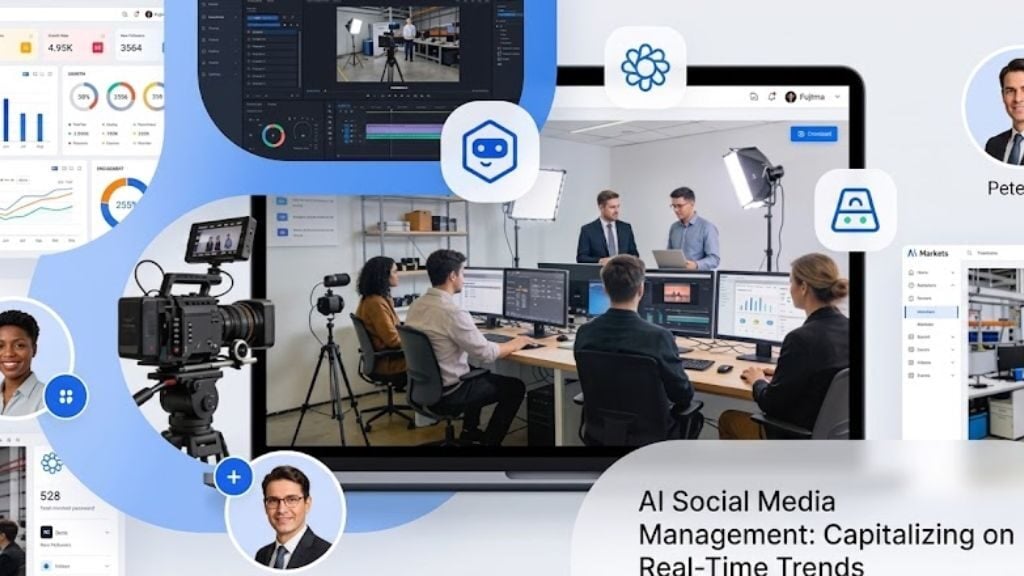 How Does an AI Social Media Management Service Leverage Real-Time Trend Jacking