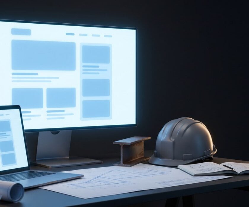 Web design for construction companies by Howell Studios
